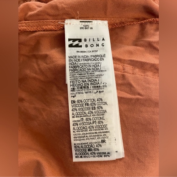 Billabong Wild Pursuit Romper - Picture 6 of 6